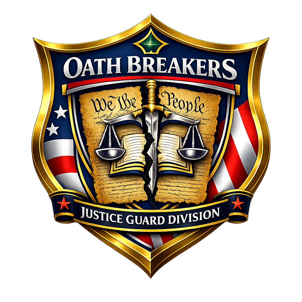 Oath Breakers Justice Guard Division shield